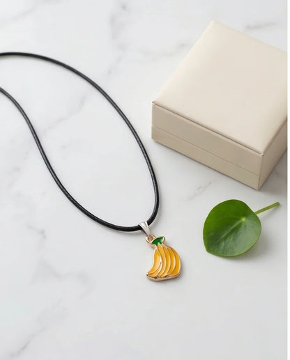 Sweet Banana Bunch Pendant