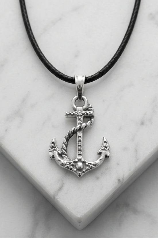 The Mariner’s Rope Anchor Necklace