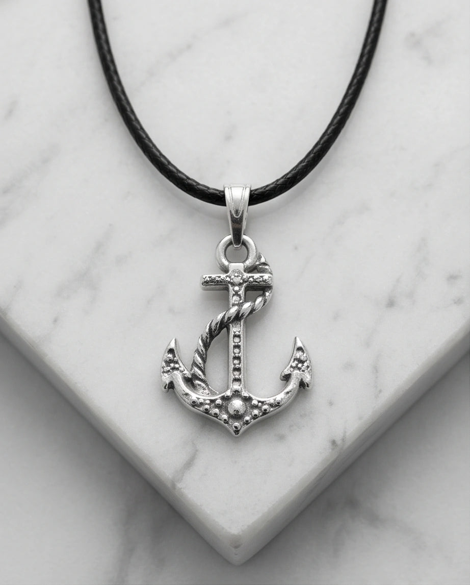 The Mariner’s Rope Anchor Necklace