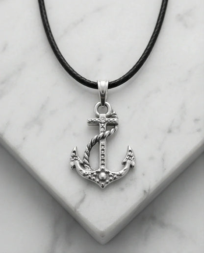 The Mariner’s Rope Anchor Necklace