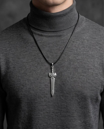Celestial Eye Greatsword Pendant Necklace