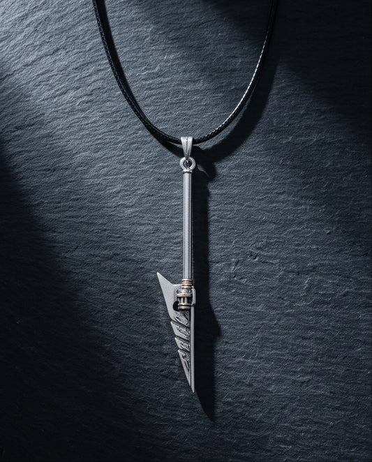 Tribal Arrowhead Spear Pendant