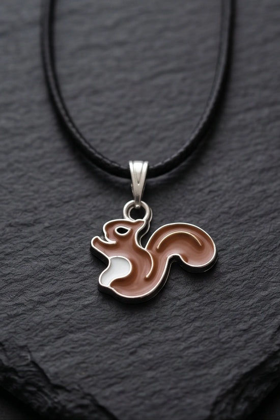 The Hazel Squirrel Pendant