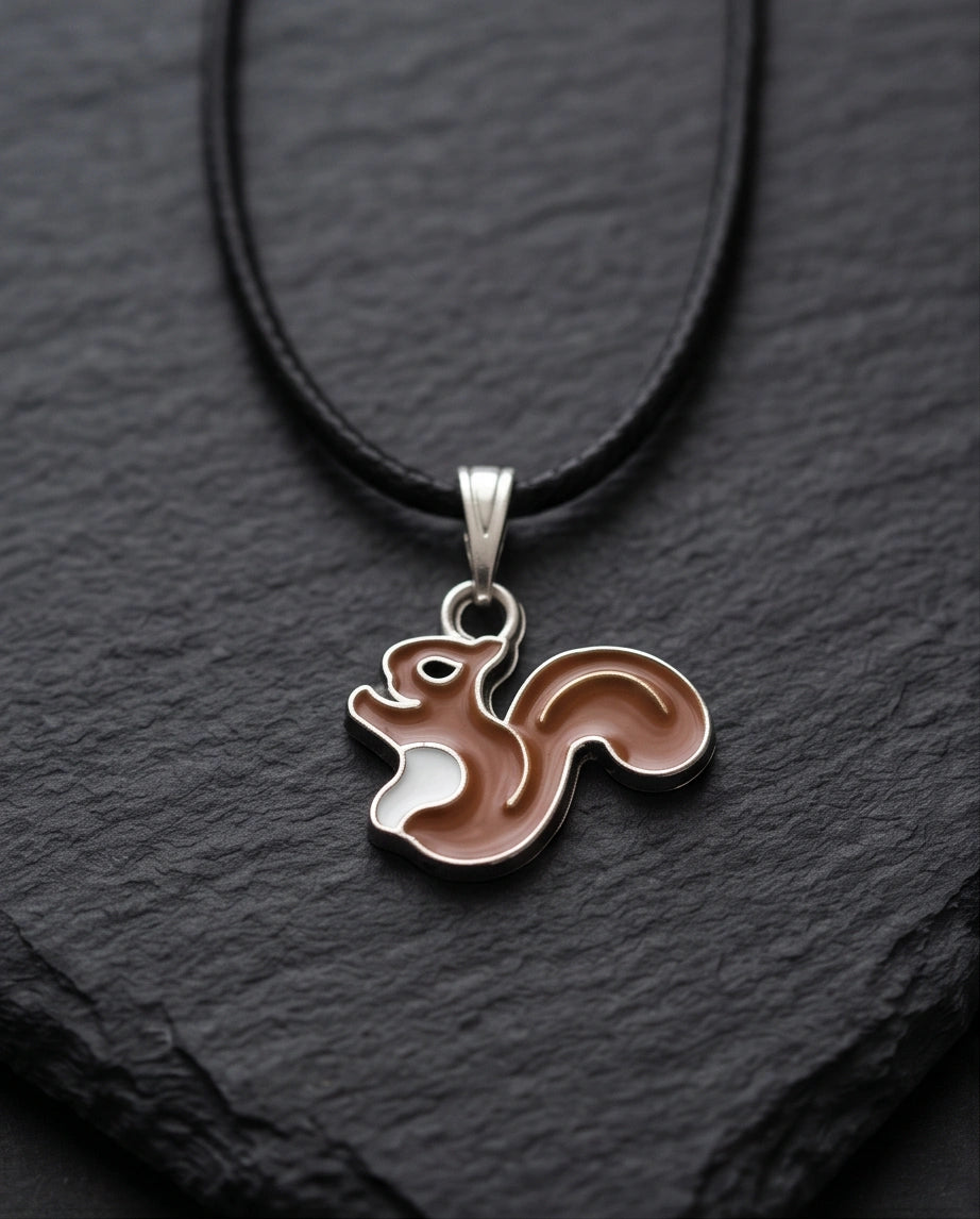 The Hazel Squirrel Pendant