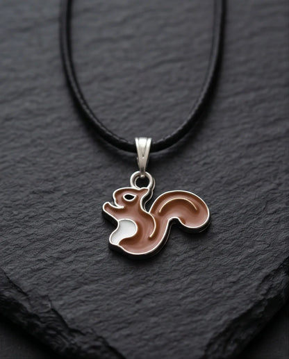 The Hazel Squirrel Pendant