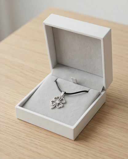 The Lucky Charm Four-Leaf Clover Necklace