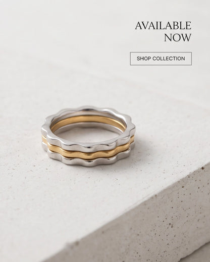 Interlocking Gear Minimalist Band