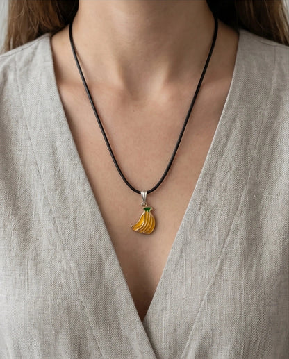 Sweet Banana Bunch Pendant