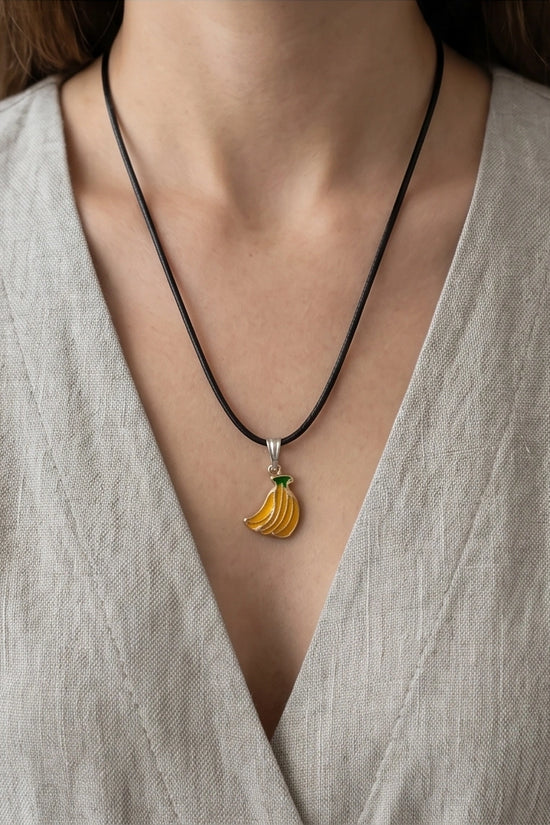 Sweet Banana Bunch Pendant