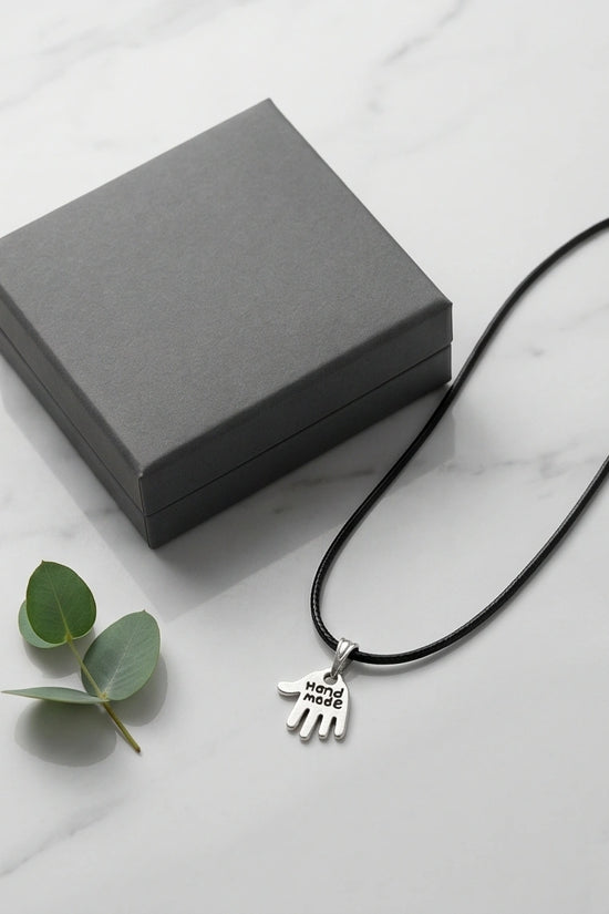 Silver Hand Made Pendant Necklace