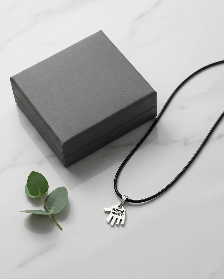 Silver Hand Made Pendant Necklace
