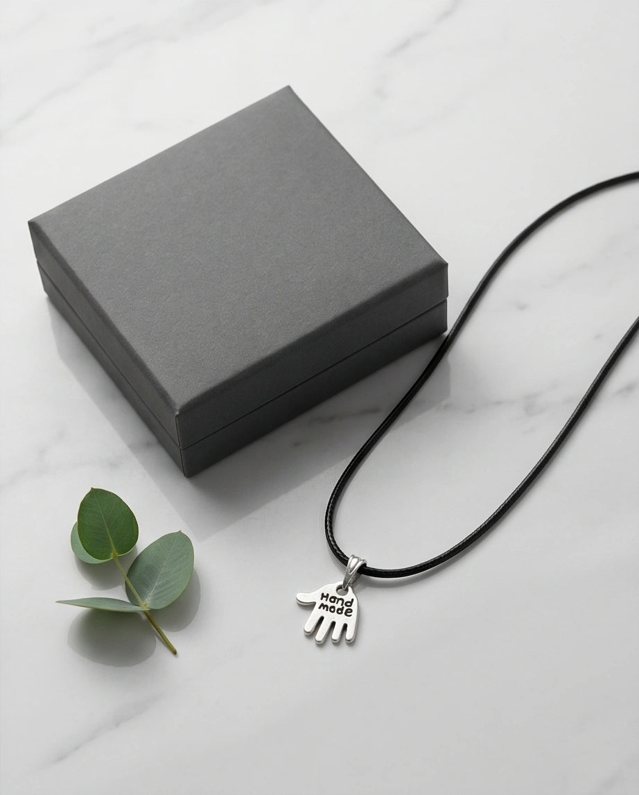Silver Hand Made Pendant Necklace