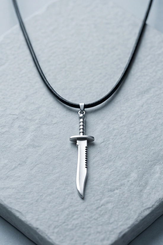 The Huntsman Combat Dagger Necklace