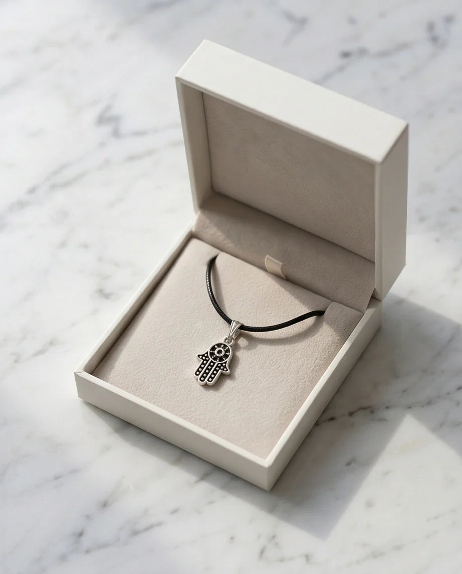 Vintage Industrial Link Pendant Necklace
