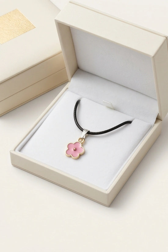 Soft Pink Blossom Pendant