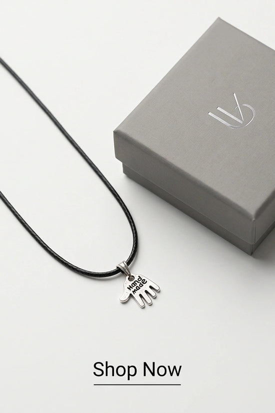 Silver Hand Made Pendant Necklace