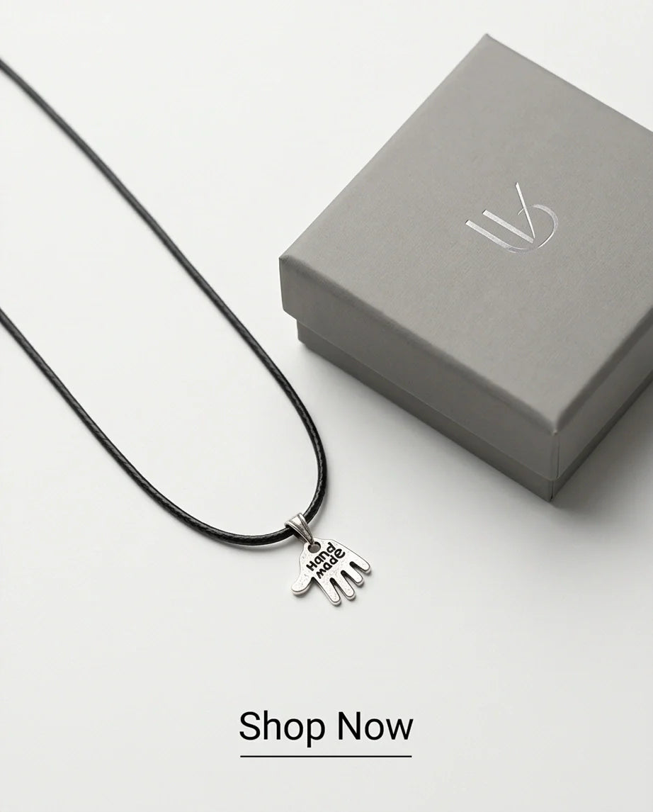 Silver Hand Made Pendant Necklace