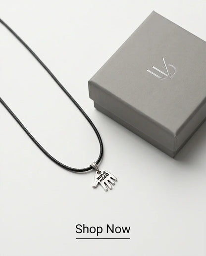 Silver Hand Made Pendant Necklace