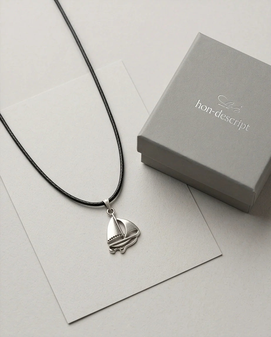 The Mariner Sailboat Pendant Necklace