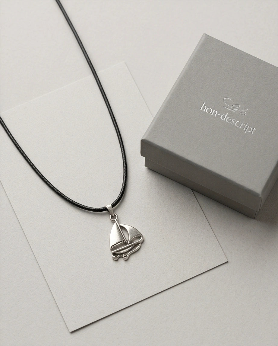 The Mariner Sailboat Pendant Necklace