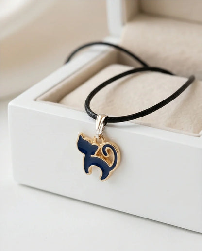 Midnight Mystique Cat Pendant