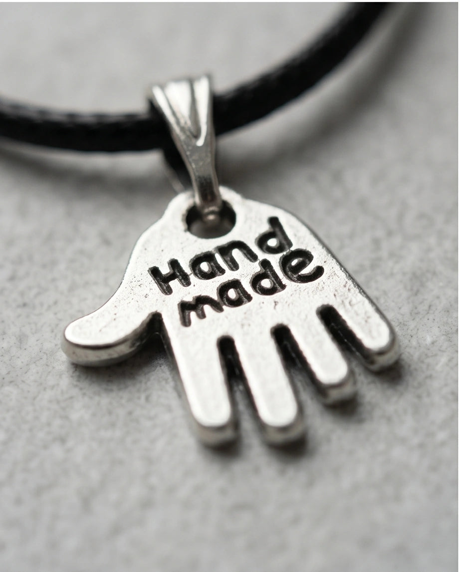 Silver Hand Made Pendant Necklace