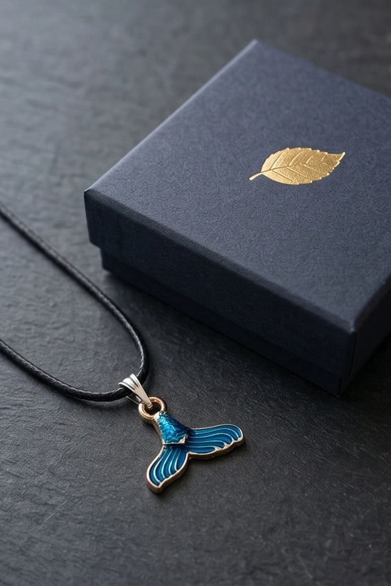 Shimmering Mermaid Tail Pendant