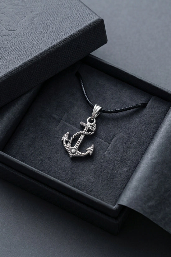 The Mariner’s Rope Anchor Necklace