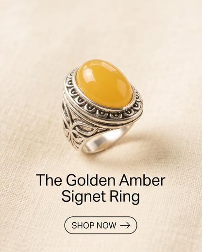 Yellow Jade Cabochon Scalloped Bezel Silver Ring