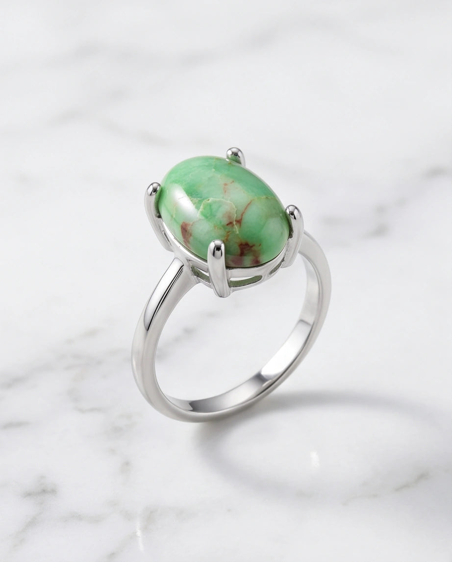 Serene Mint Turquoise Statement Ring