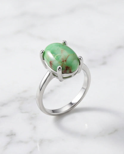 Serene Mint Turquoise Statement Ring