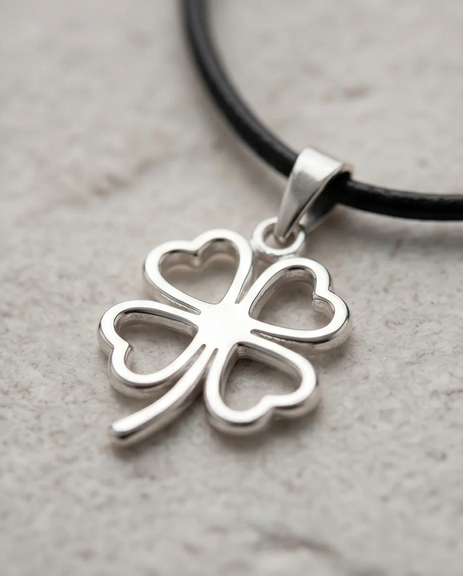 The Lucky Charm Four-Leaf Clover Necklace