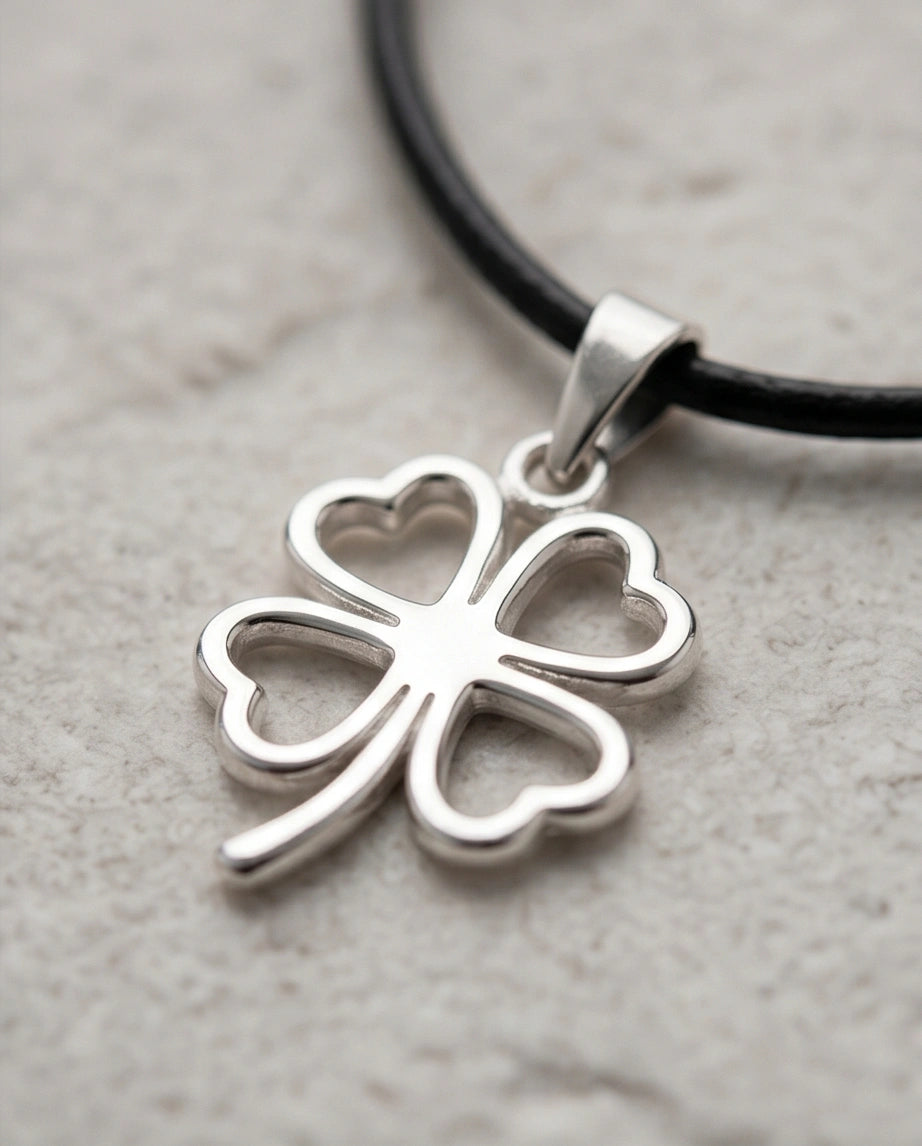 The Lucky Charm Four-Leaf Clover Necklace