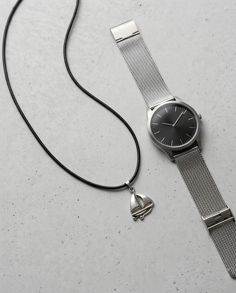 The Mariner Sailboat Pendant Necklace