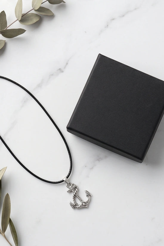 The Mariner’s Rope Anchor Necklace