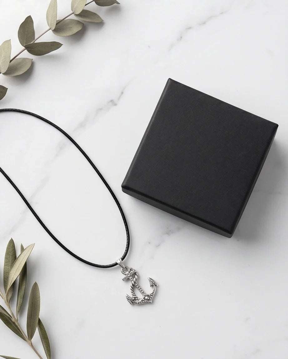 The Mariner’s Rope Anchor Necklace