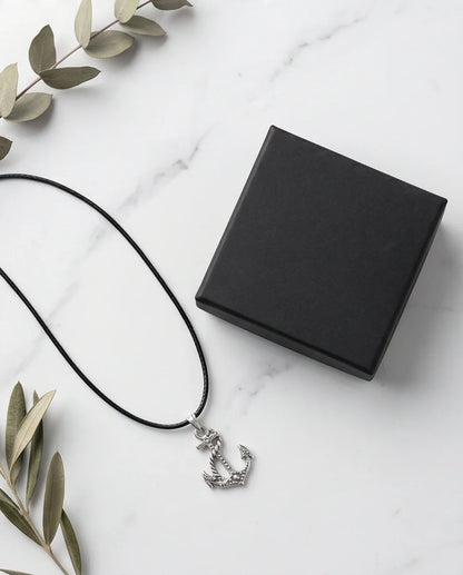 The Mariner’s Rope Anchor Necklace