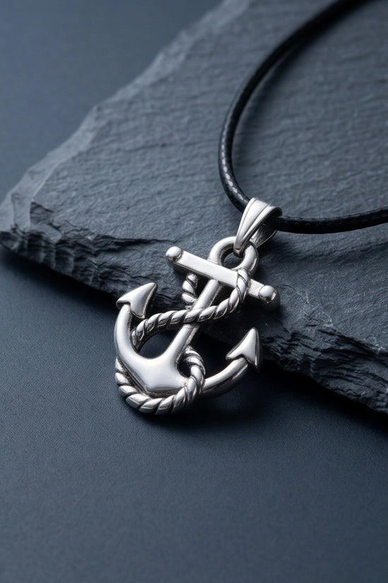 The Deep Sea Fouled Anchor Necklace