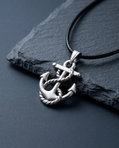 The Deep Sea Fouled Anchor Necklace