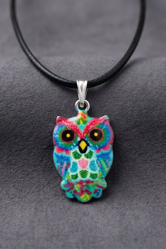 The Mosaic Owl Pendant