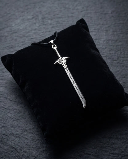 Vintage Katana Sword Pendant Necklace