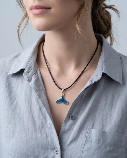 Shimmering Mermaid Tail Pendant