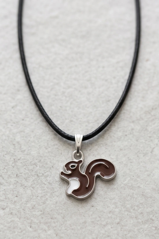 The Chestnut Squirrel Pendant