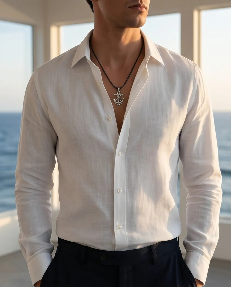 The Deep Sea Fouled Anchor Necklace