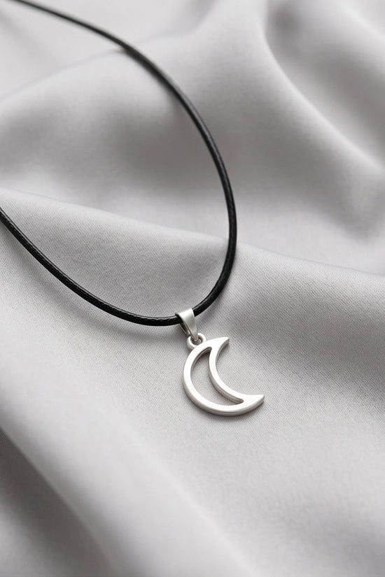 The Luna Minimalist Crescent Moon Necklace