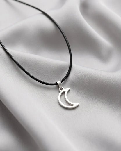 The Luna Minimalist Crescent Moon Necklace
