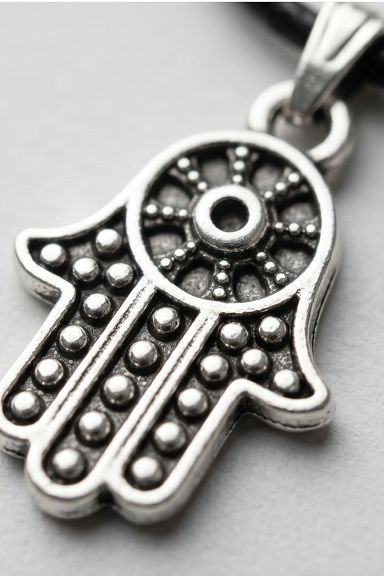 Vintage Industrial Link Pendant Necklace