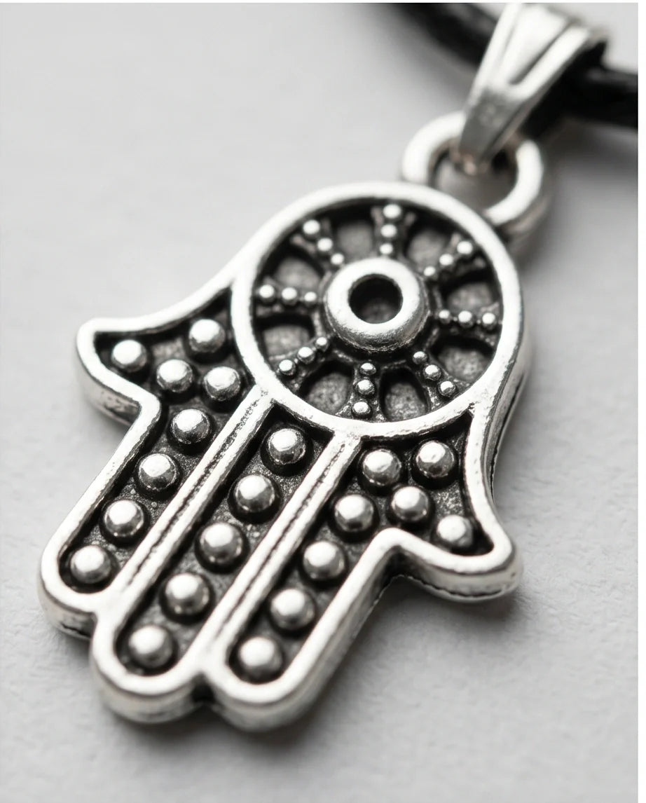 Vintage Industrial Link Pendant Necklace