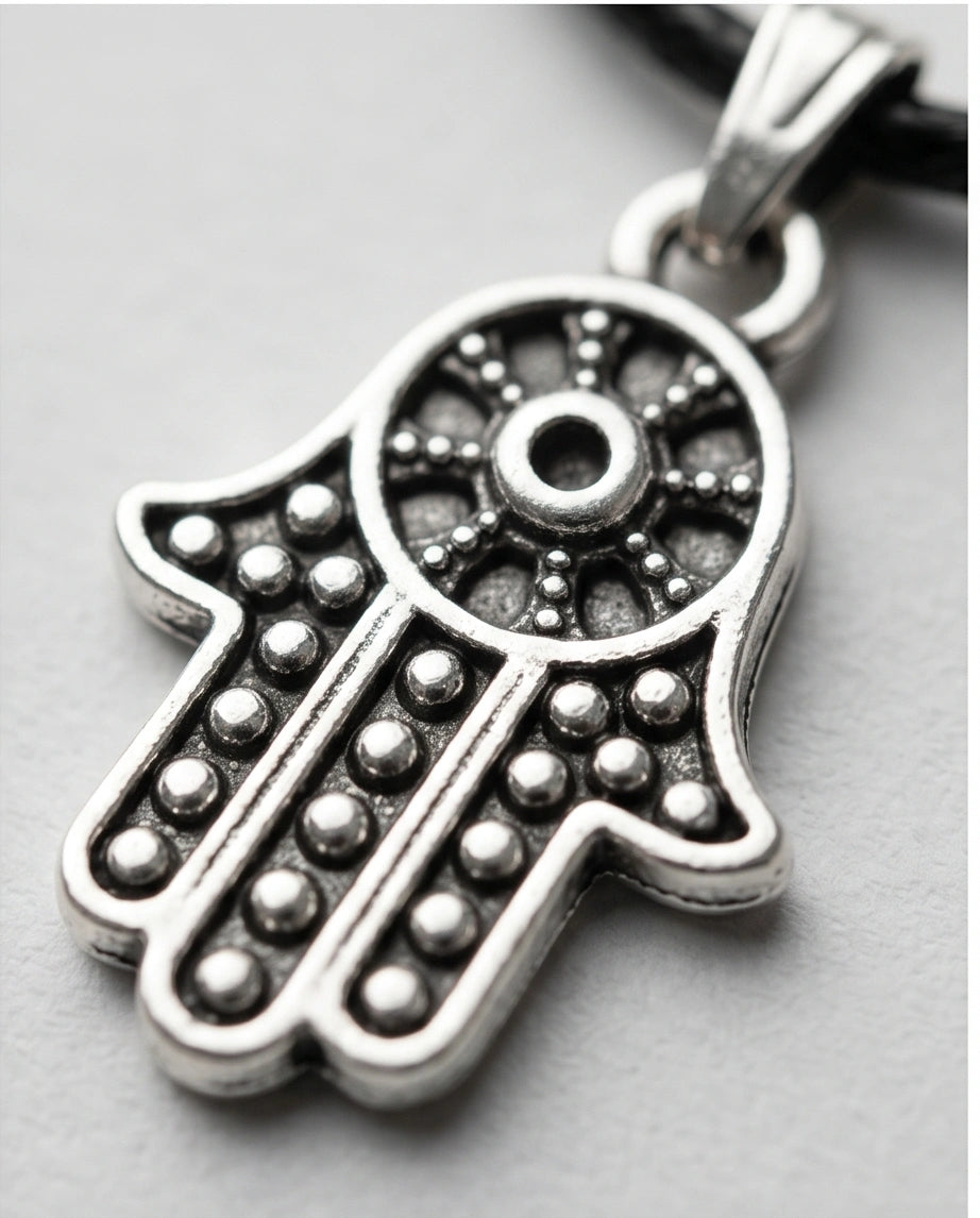 Vintage Industrial Link Pendant Necklace