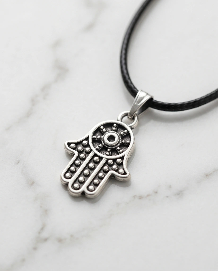 Vintage Industrial Link Pendant Necklace